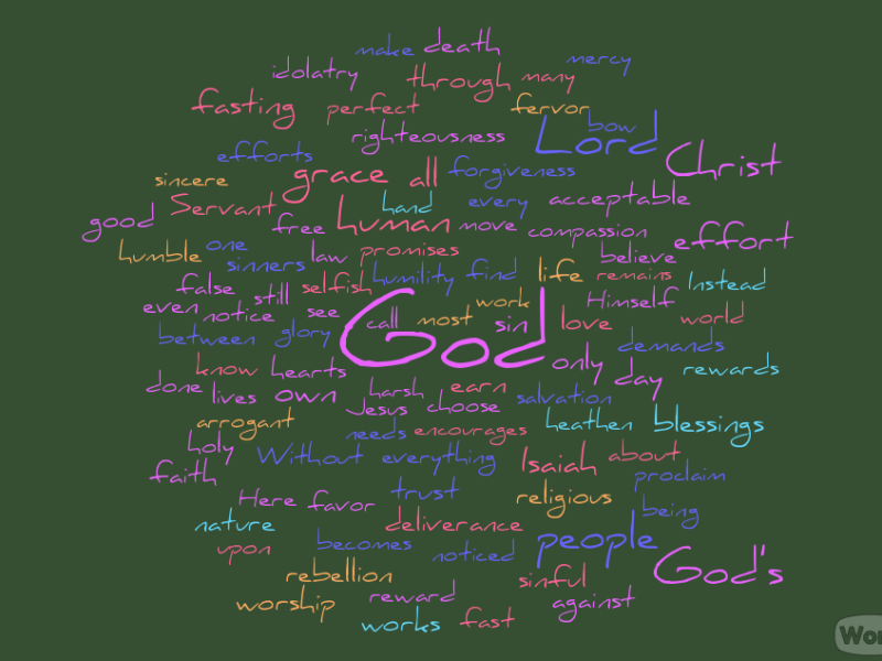 Is This a Day Acceptable to the&nbsp;Lord?